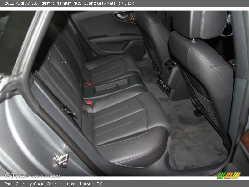 Quartz Grey Metallic / Black 2012 Audi A7 3.0T quattro Premium Plus
