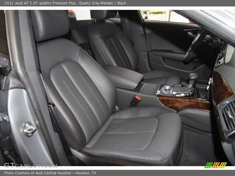 Quartz Grey Metallic / Black 2012 Audi A7 3.0T quattro Premium Plus