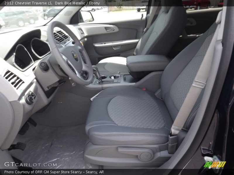 Dark Blue Metallic / Ebony 2012 Chevrolet Traverse LS