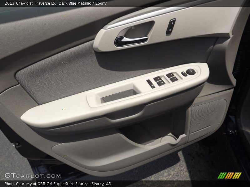 Dark Blue Metallic / Ebony 2012 Chevrolet Traverse LS
