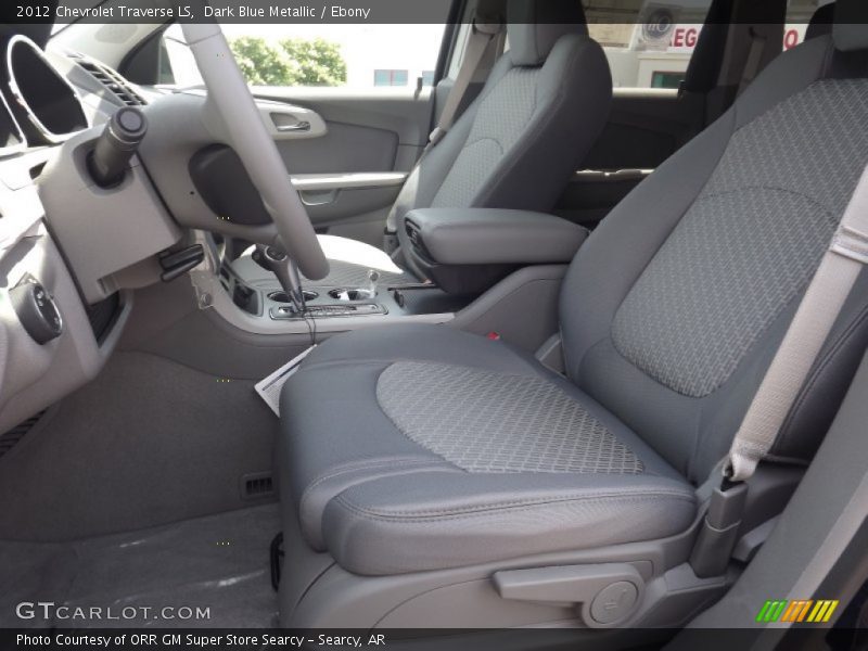 Dark Blue Metallic / Ebony 2012 Chevrolet Traverse LS
