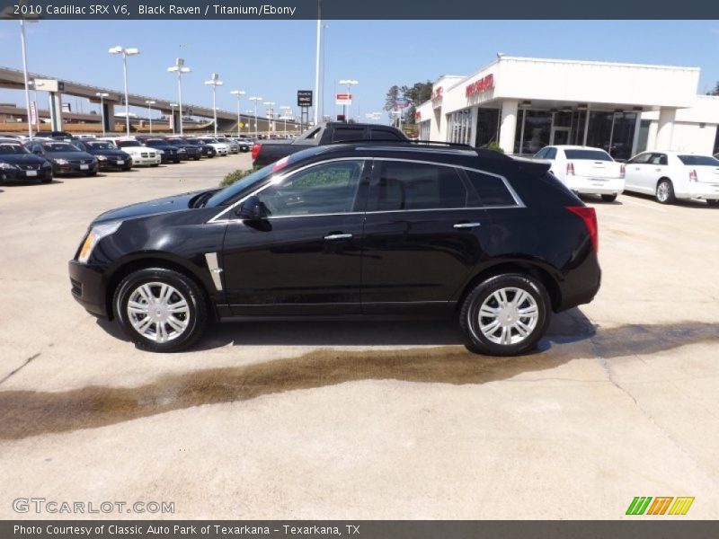 Black Raven / Titanium/Ebony 2010 Cadillac SRX V6