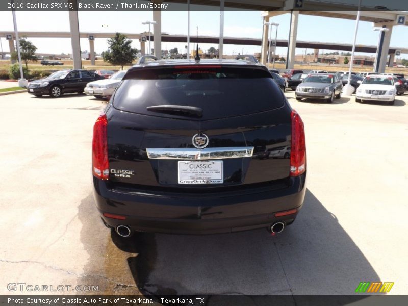 Black Raven / Titanium/Ebony 2010 Cadillac SRX V6