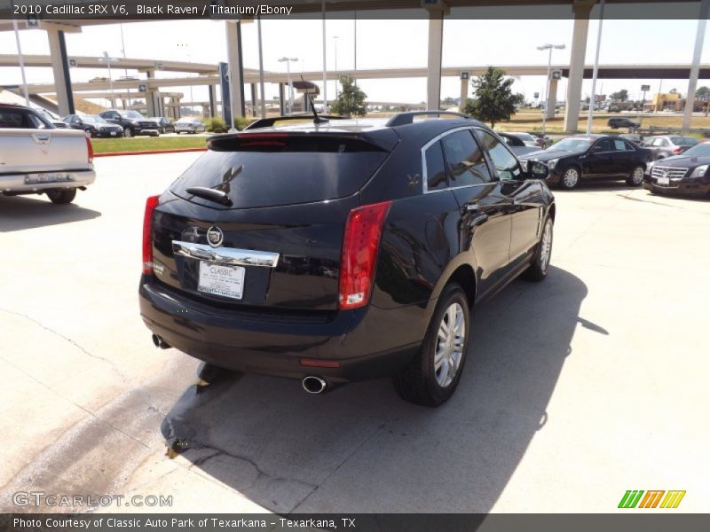 Black Raven / Titanium/Ebony 2010 Cadillac SRX V6