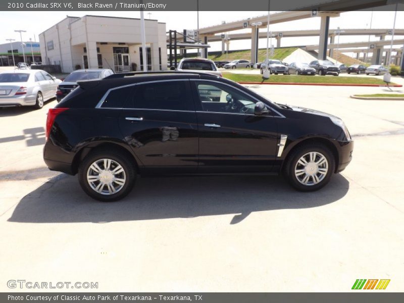 Black Raven / Titanium/Ebony 2010 Cadillac SRX V6
