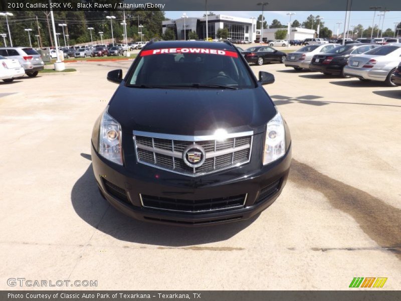Black Raven / Titanium/Ebony 2010 Cadillac SRX V6