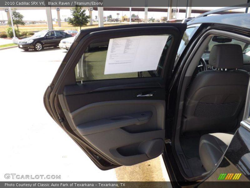 Black Raven / Titanium/Ebony 2010 Cadillac SRX V6