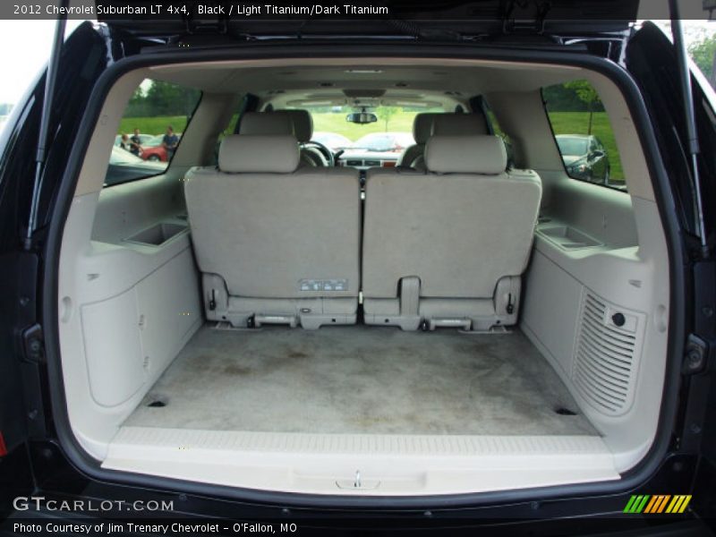Black / Light Titanium/Dark Titanium 2012 Chevrolet Suburban LT 4x4
