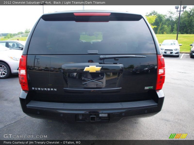 Black / Light Titanium/Dark Titanium 2012 Chevrolet Suburban LT 4x4