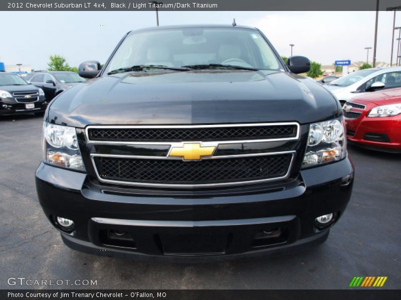 Black / Light Titanium/Dark Titanium 2012 Chevrolet Suburban LT 4x4
