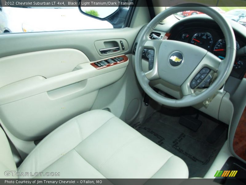Black / Light Titanium/Dark Titanium 2012 Chevrolet Suburban LT 4x4