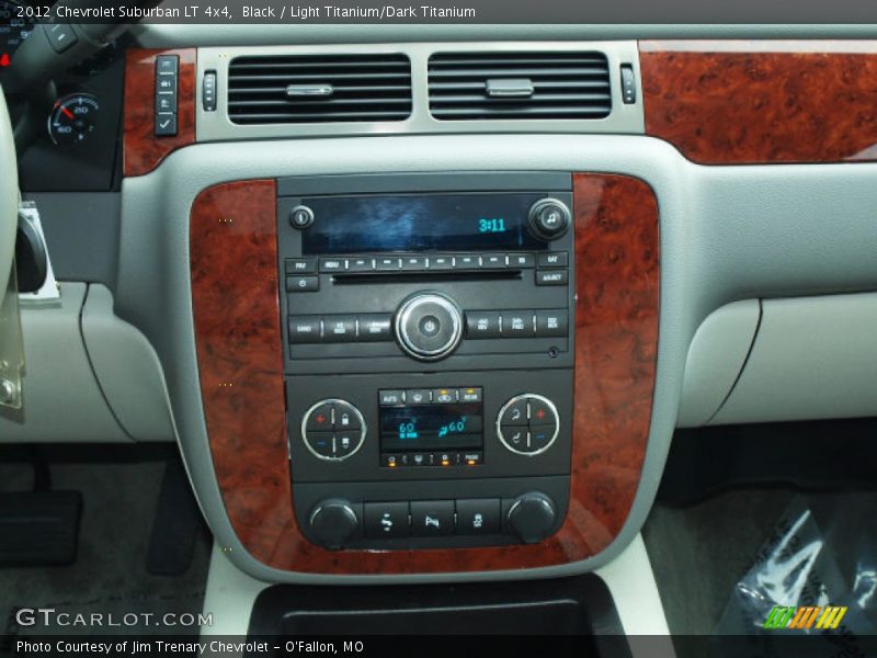 Black / Light Titanium/Dark Titanium 2012 Chevrolet Suburban LT 4x4