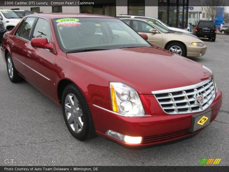 Crimson Pearl / Cashmere 2006 Cadillac DTS Luxury