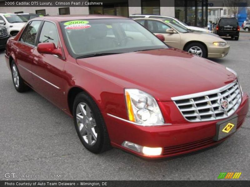 Crimson Pearl / Cashmere 2006 Cadillac DTS Luxury