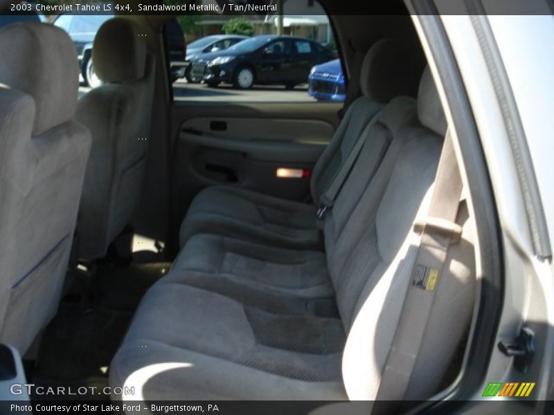 Sandalwood Metallic / Tan/Neutral 2003 Chevrolet Tahoe LS 4x4