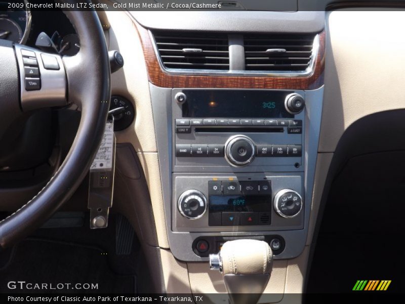 Gold Mist Metallic / Cocoa/Cashmere 2009 Chevrolet Malibu LTZ Sedan