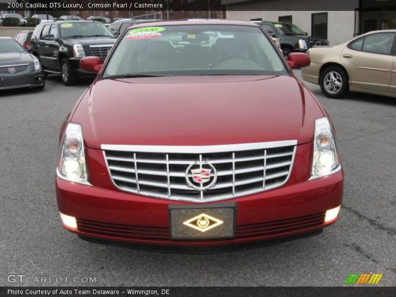 Crimson Pearl / Cashmere 2006 Cadillac DTS Luxury