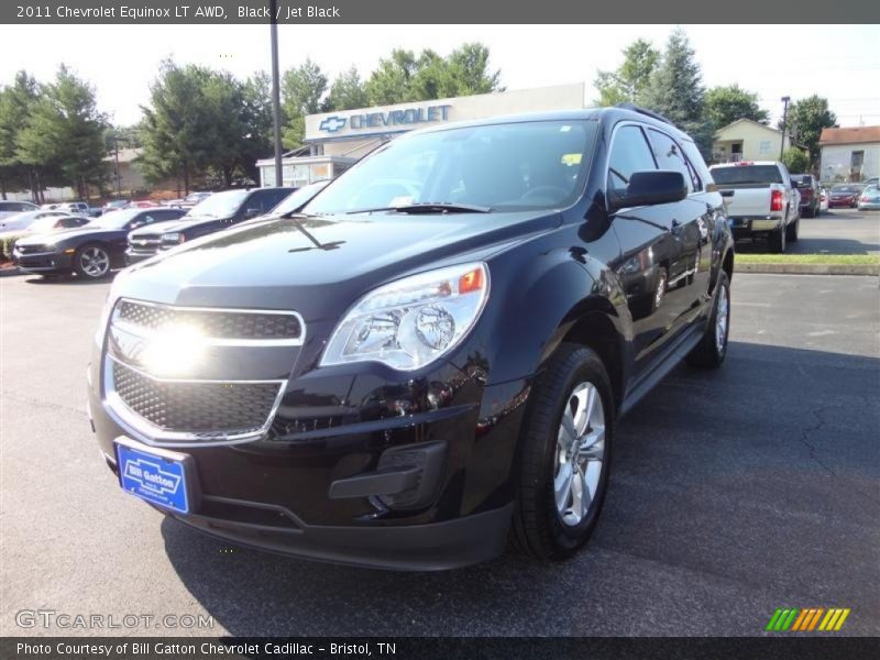 Black / Jet Black 2011 Chevrolet Equinox LT AWD