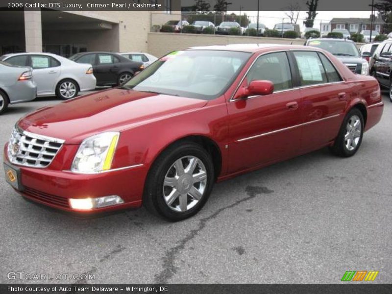 Crimson Pearl / Cashmere 2006 Cadillac DTS Luxury