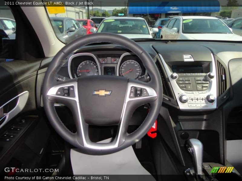 Black / Jet Black 2011 Chevrolet Equinox LT AWD