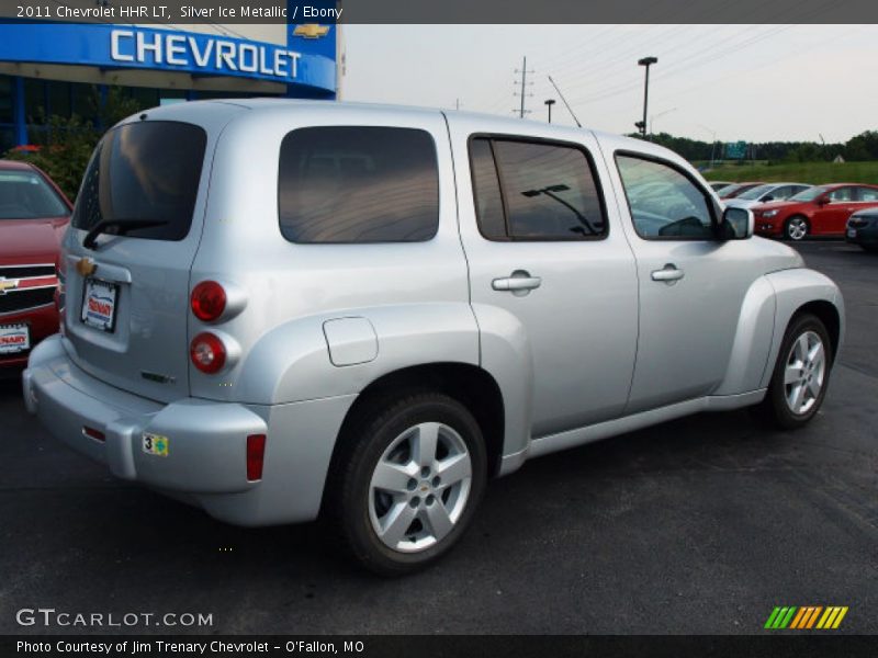 Silver Ice Metallic / Ebony 2011 Chevrolet HHR LT