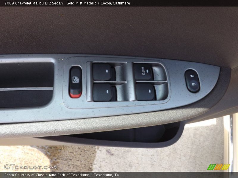 Gold Mist Metallic / Cocoa/Cashmere 2009 Chevrolet Malibu LTZ Sedan