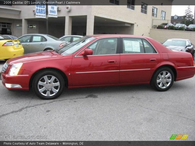 Crimson Pearl / Cashmere 2006 Cadillac DTS Luxury