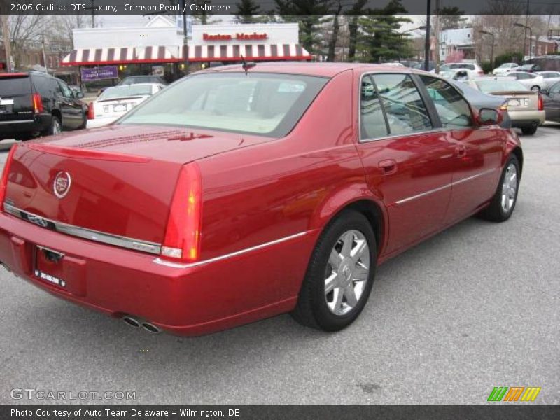 Crimson Pearl / Cashmere 2006 Cadillac DTS Luxury