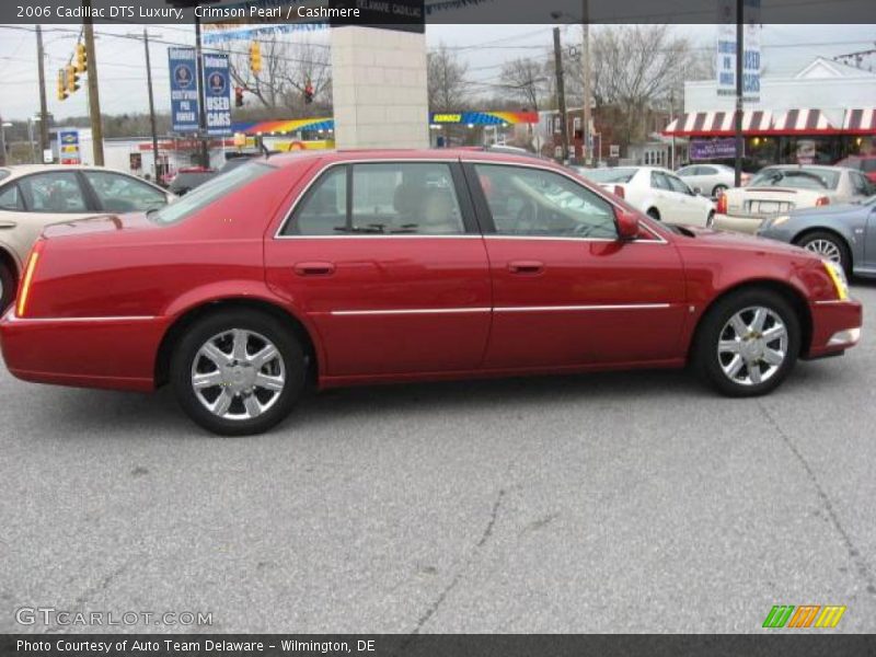 Crimson Pearl / Cashmere 2006 Cadillac DTS Luxury