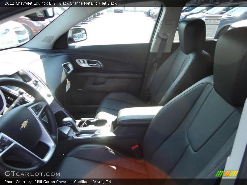 Black Granite Metallic / Jet Black 2012 Chevrolet Equinox LTZ