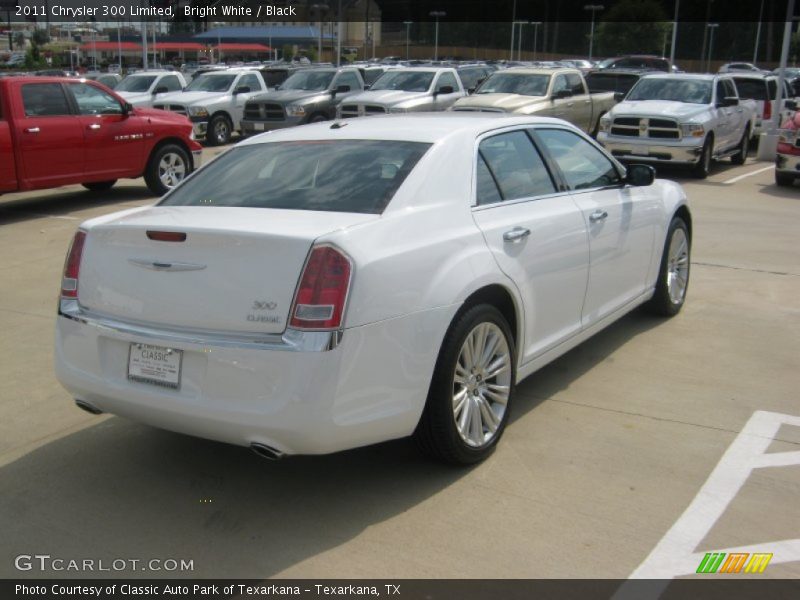 Bright White / Black 2011 Chrysler 300 Limited