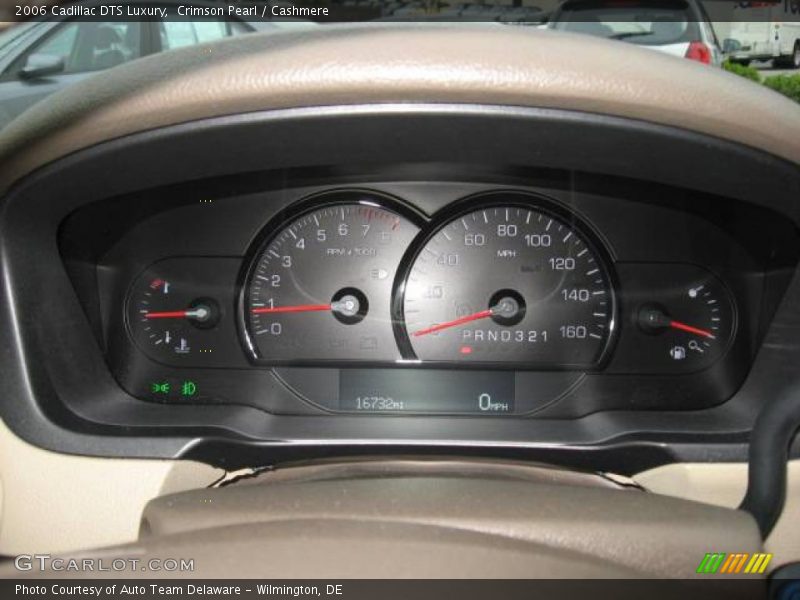 Crimson Pearl / Cashmere 2006 Cadillac DTS Luxury