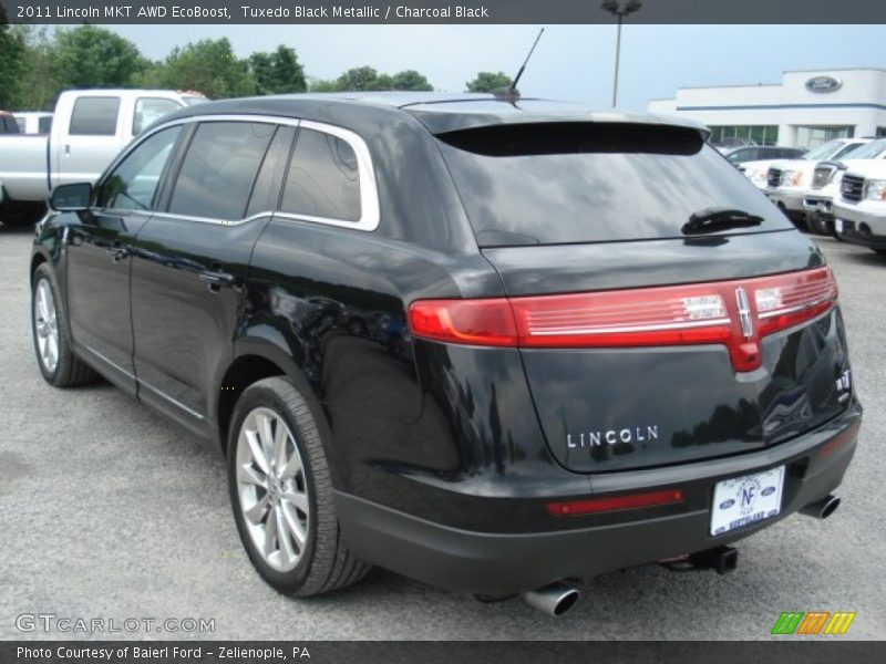 Tuxedo Black Metallic / Charcoal Black 2011 Lincoln MKT AWD EcoBoost