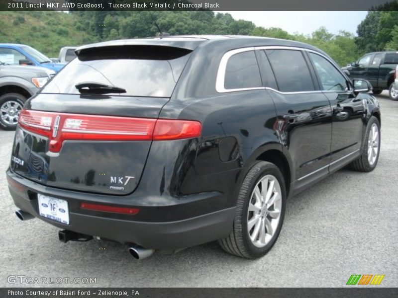 Tuxedo Black Metallic / Charcoal Black 2011 Lincoln MKT AWD EcoBoost