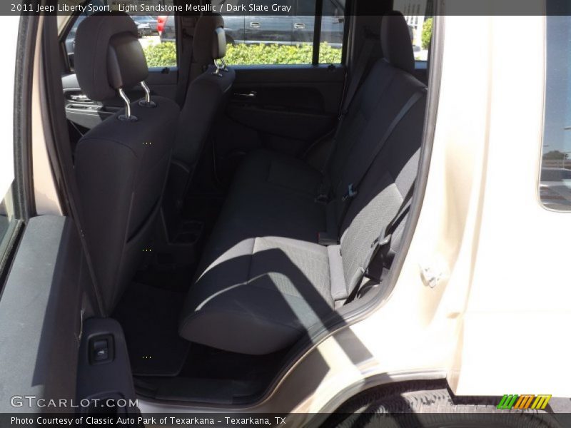 Light Sandstone Metallic / Dark Slate Gray 2011 Jeep Liberty Sport