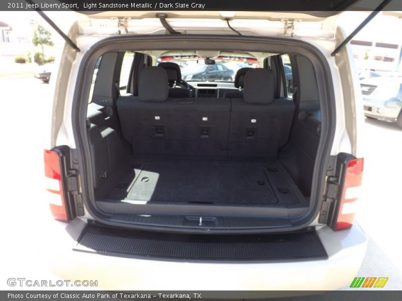 Light Sandstone Metallic / Dark Slate Gray 2011 Jeep Liberty Sport