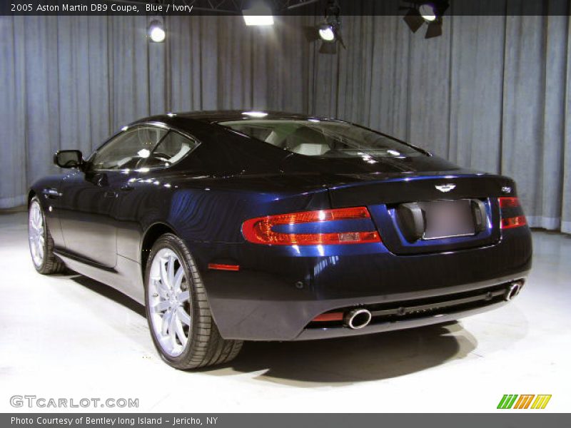 Blue / Ivory 2005 Aston Martin DB9 Coupe