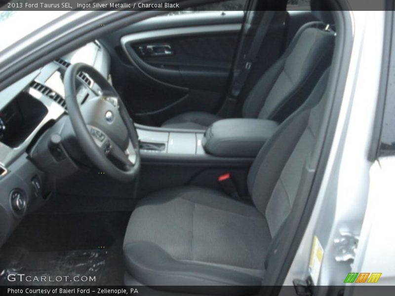 Ingot Silver Metallic / Charcoal Black 2013 Ford Taurus SEL