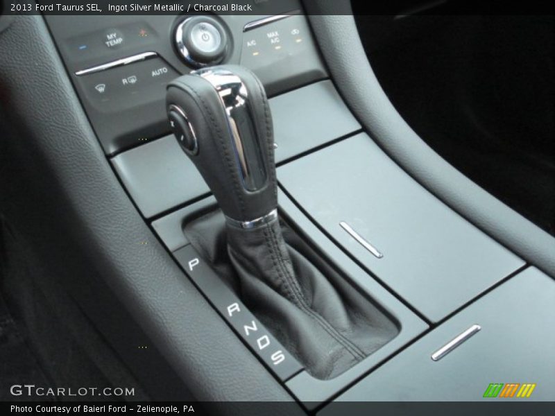 Ingot Silver Metallic / Charcoal Black 2013 Ford Taurus SEL