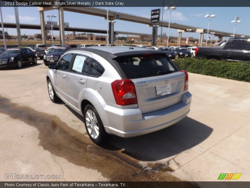 Bright Silver Metallic / Dark Slate Gray 2011 Dodge Caliber Heat