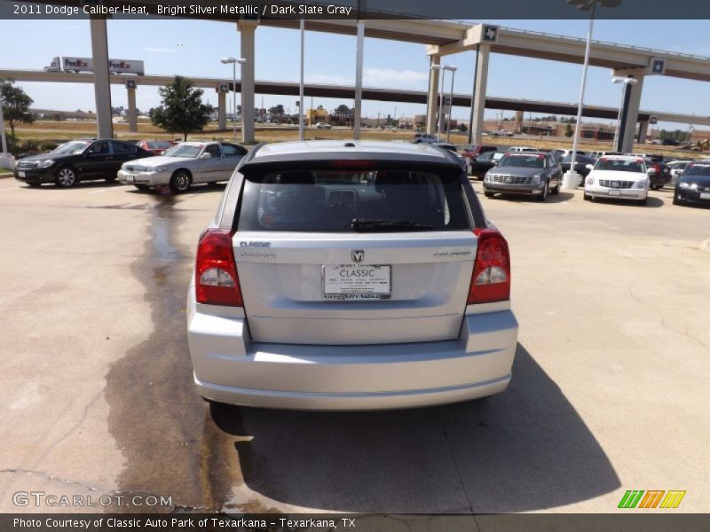 Bright Silver Metallic / Dark Slate Gray 2011 Dodge Caliber Heat