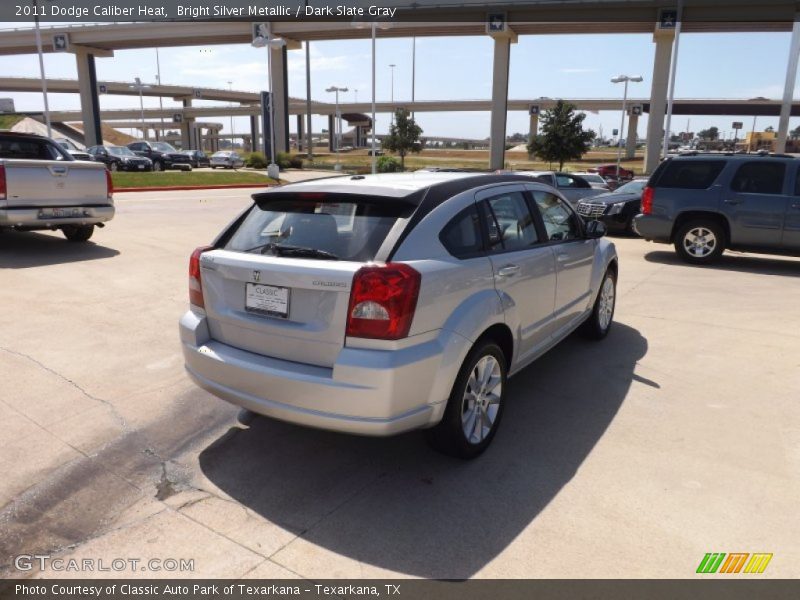 Bright Silver Metallic / Dark Slate Gray 2011 Dodge Caliber Heat