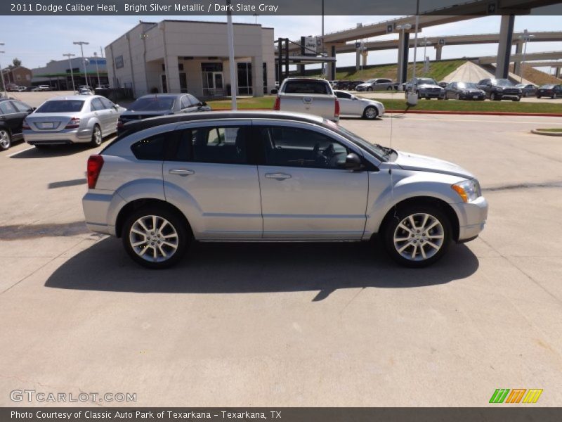 Bright Silver Metallic / Dark Slate Gray 2011 Dodge Caliber Heat