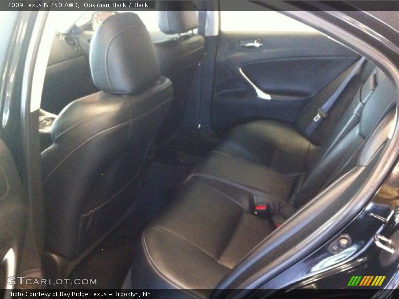 Obsidian Black / Black 2009 Lexus IS 250 AWD