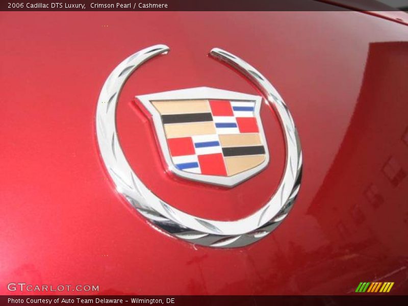 Crimson Pearl / Cashmere 2006 Cadillac DTS Luxury