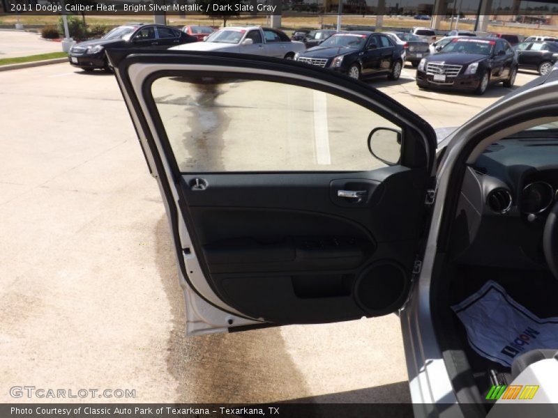 Bright Silver Metallic / Dark Slate Gray 2011 Dodge Caliber Heat
