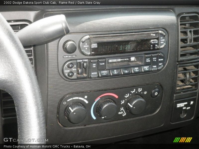 Controls of 2002 Dakota Sport Club Cab