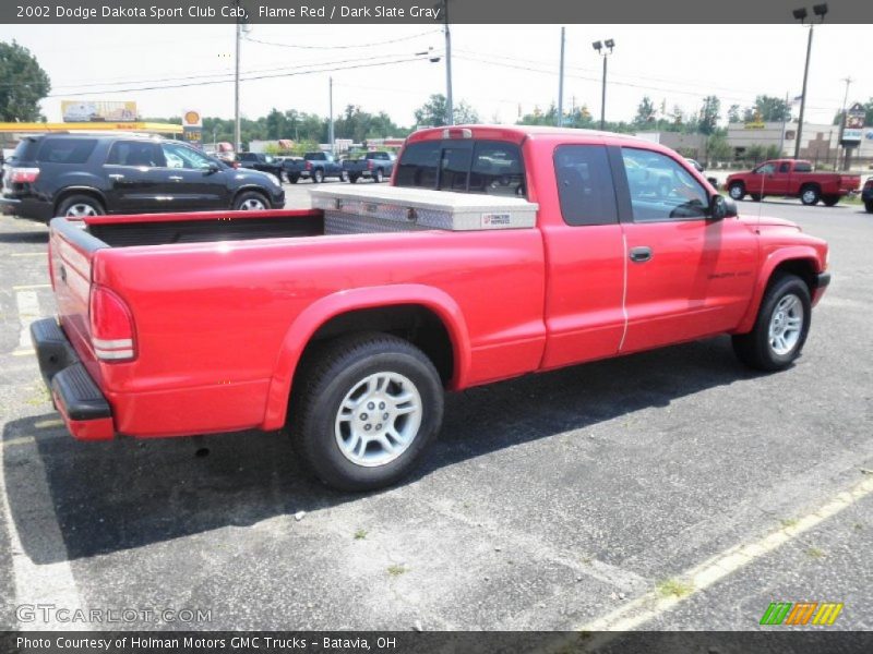  2002 Dakota Sport Club Cab Flame Red