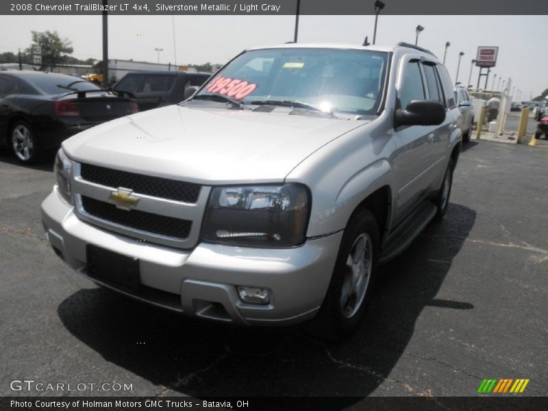 Silverstone Metallic / Light Gray 2008 Chevrolet TrailBlazer LT 4x4