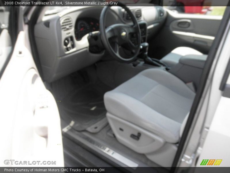 Silverstone Metallic / Light Gray 2008 Chevrolet TrailBlazer LT 4x4